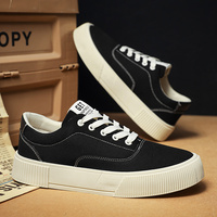 Zapatos Casuales Transpirables de Lona para Hombre, Talla Grande 48, con Cordones, Modernos, con Suela Gruesa, Venta al Por Mayor