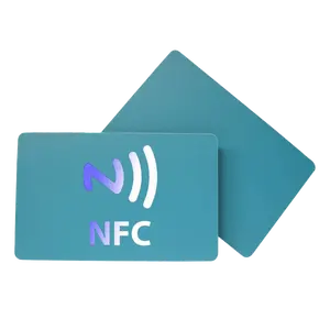 Hot Populaire Nfc Smartcard Ntag 213 215 216 Rfid Hf Geprinte Kaart Voor Visitekaartje