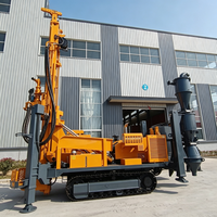 Plateforme de forage à circulation inversée polyvalente, plateforme de forage RC avec trépans interchangeables pour les projets d'installation géothermique