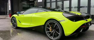 Factory owned PET automotive plastic wrap <strong>vinyl</strong> neon <strong>fluorescent</strong> green yellow transferable adhesive <strong>color</strong>-changing film - Product Image 3