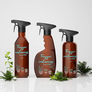 Rociador de gatillo de planta de buena calidad para botella de bomba Botella de plástico para mascotas <span class=keywords><strong>500ml</strong></span> <span class=keywords><strong>Trigger</strong></span> Duty Luxury Room Spray Bottle con embalaje - Product Image 3