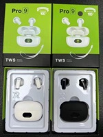 Écouteurs sans fil TWS à réduction de bruit de qualité sonore supérieure, nouvelle arrivée en usine, Pro 8 / Pro 9, écouteurs BT