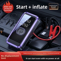 Custom Logo Four Pump Car Tire Inflator Jump Starter Bulk Wholesale For Fleet Dealer Corporate Gift
