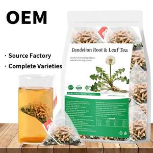 Tè alle Erbe Naturali Cinesi di Radice e Foglie di <span class=keywords><strong>Tarassaco</strong></span>, Tè Verde in Bustine <span class=keywords><strong>per</strong></span> Digestione Gastrointestinale, Detox e Promozione della Perdita di Peso - Product Image 2