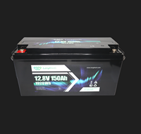 بطارية ليثيوم أيون ATing 32700-4S17P 12.8 فولت 100 أمبير في الساعة LiFePO4، 2000 دورة شحن، -20 إلى 60 درجة مئوية، قابلة لإعادة الشحن للمركبات الكهربائية