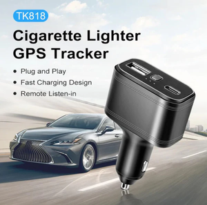 TKSTAR 4G TK818 Pengisi Daya Pemantik Rokok Mobil Pelacak GPS Tersembunyi Platform Gratis Pelacakan Waktu Nyata untuk Perusahaan Logistik Taksi - Product Image 3
