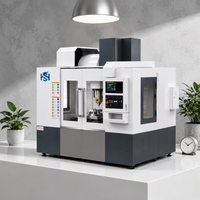 Centre d'usinage vertical CNC de haute précision et haute rigidité pour pièces en acier et aluminium, composants mécaniques et moules