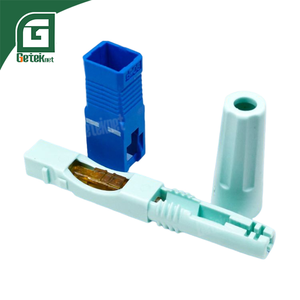 Geteknet ขั้วต่อสาย<span class=keywords><strong>ไฟ</strong></span>เบอร์ออปติกแบบ upc/apc 50มม. ออปติกในโหมดเดียวสำหรับ0.9 2.0<span class=keywords><strong>สาย</strong></span>3.0มม. - Product Image 3