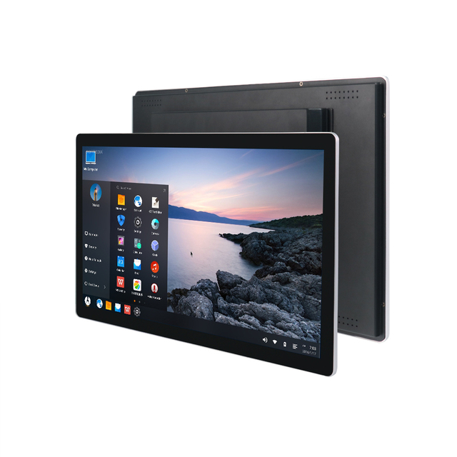 Cheap Price Full HD Ip65 Waterproof in Front Panel LCD Ips Capacitive Screen Fanless Linux Industrial Android Touch Panel Pc