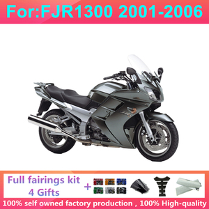 Nouveau kit de carénage complet pour moto ABS compatible avec FJR 1300 2007 2009 2010 2011 2012, carénages en plastique, kits de carrosserie FJR 1300 - Product Image 3