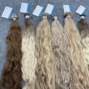 Producto caliente, venta al por mayor, vendedores de cabello humano sin procesar, Cinta Larga texturizada en extensiones, extensiones de cabello humano virgen Remy - Product Image 2