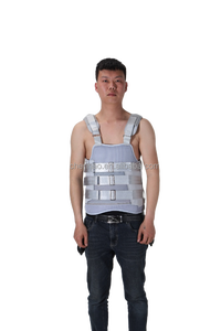 Pelindung rehabilitasi medis Thoracolumbar penguat punggung penguat tulang belakang Lumbar Model kantung udara ganda pria - Product Image 2