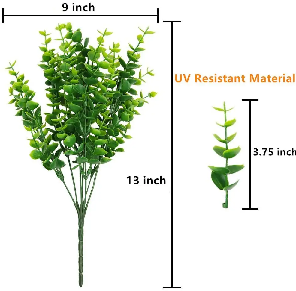 Buatan Boxwood Semak Boxwood cabang buatan Boxwood tanaman kayu putih Semak