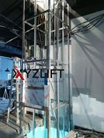 Ascenseur de nourriture XYZLIFT en acier inoxydable, traction 2-7 étages, 16 m, pour restaurant, cuisine, livraison de nourriture, monte-charge à vendre