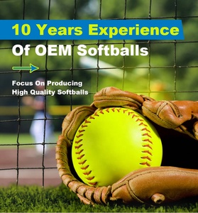 Nhà Máy Giá chính thức giải đấu bóng mềm <span class=keywords><strong>fastpitch</strong></span> ASA chứng nhận bóng mềm cao cấp Da Poly Core trung tâm - Product Image 6