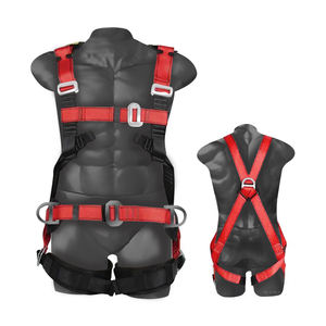 カスタマイズされた全身ダブルストラップ作業高さプロフェッショナル落下防止アレストストラップベルト安全ハーネス - Product Image 5