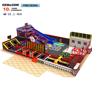 Equipo de Parque de Trampolines Interactivo Comercial para Interiores, para Niños, Juego Activo y Entretenimiento para Parques, en Oferta - Product Image 2