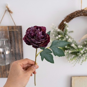 Fleur de pivoine artificielle unique en soie de haute qualité pour la décoration de mariage, de maison et de fête - Product Image 3