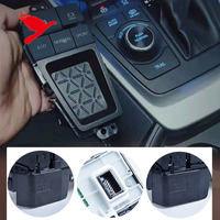Accessoires d'intérieur de voiture avec changement de lumière de fond LED Bouton de mode de conduite de remplacement pour Toyota RAV4 2019-2025 LHD