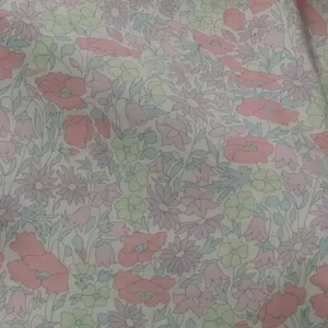Мака и Дейзи 100% хлопок 80S как Liberty цифровой печати шелковой ткани для шитья ткань платья Детская клетчатая юбка Детские дизайнерские из поплина с цветочным принтом