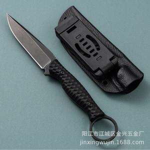 Cuchillo Táctico de Hoja Fija para Dropshipping en Shopify, Acero Inoxidable 9CR13, Mango G10, Funda K, Cuchillo para Supervivencia, Camping y Caza al Aire Libre - Product Image 2