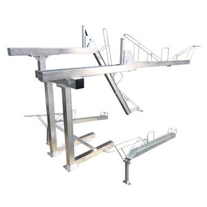 Soporte de Estacionamiento Galvanizado de Dos Niveles Personalizado para Múltiples Bicicletas - Product Image 5