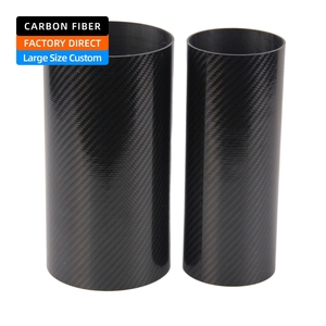 Tùy chỉnh cường độ cao 1K 3K 12K bóng mờ Twill đồng bằng gia cố ống sợi carbon - Product Image 1