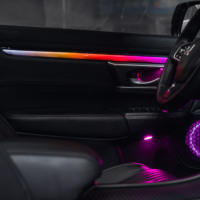 Luces Ambientales Dinámicas para Honda CRV 17-22 (Modelos de Moldura Luz y Sombra) con 20 Luces