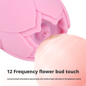 Rose Adult Sex Toy Factory Groothandel Hot Sale Vibrator voor Vrouwen Puberale Rose Toys Adult Sex Toy voor Vrouwen - Product Image 2