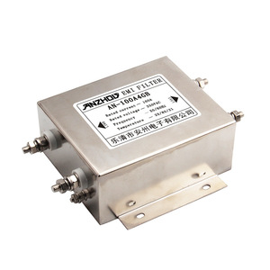 Filtro EMI Anzhou AN-100A4GB 100A 250VAC, Módulo de Filtro de Línea de Alimentación Monofásico - Product Image 1