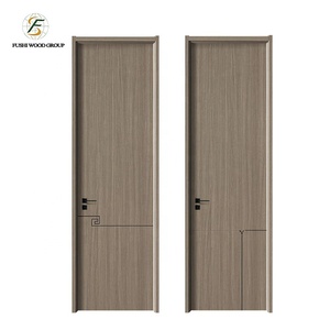2023 Peaux de porte MDF /HDF de conception simple <span class=keywords><strong>Panneau</strong></span> Mdf <span class=keywords><strong>noir</strong></span> en mélamine pour portes - Product Image 6