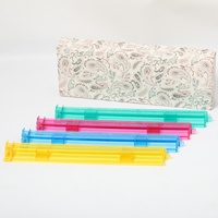 Spingitessere Trasparenti per Mahjong Americano con Cuscinetti Antiscivolo, Impermeabili e Resistenti, Accessorio per Gioco Confezionato in Scatola Colorata