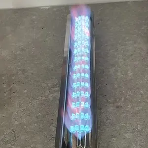 Aço inoxidável reta premix queimador tubo de gás queimador para pizza forno