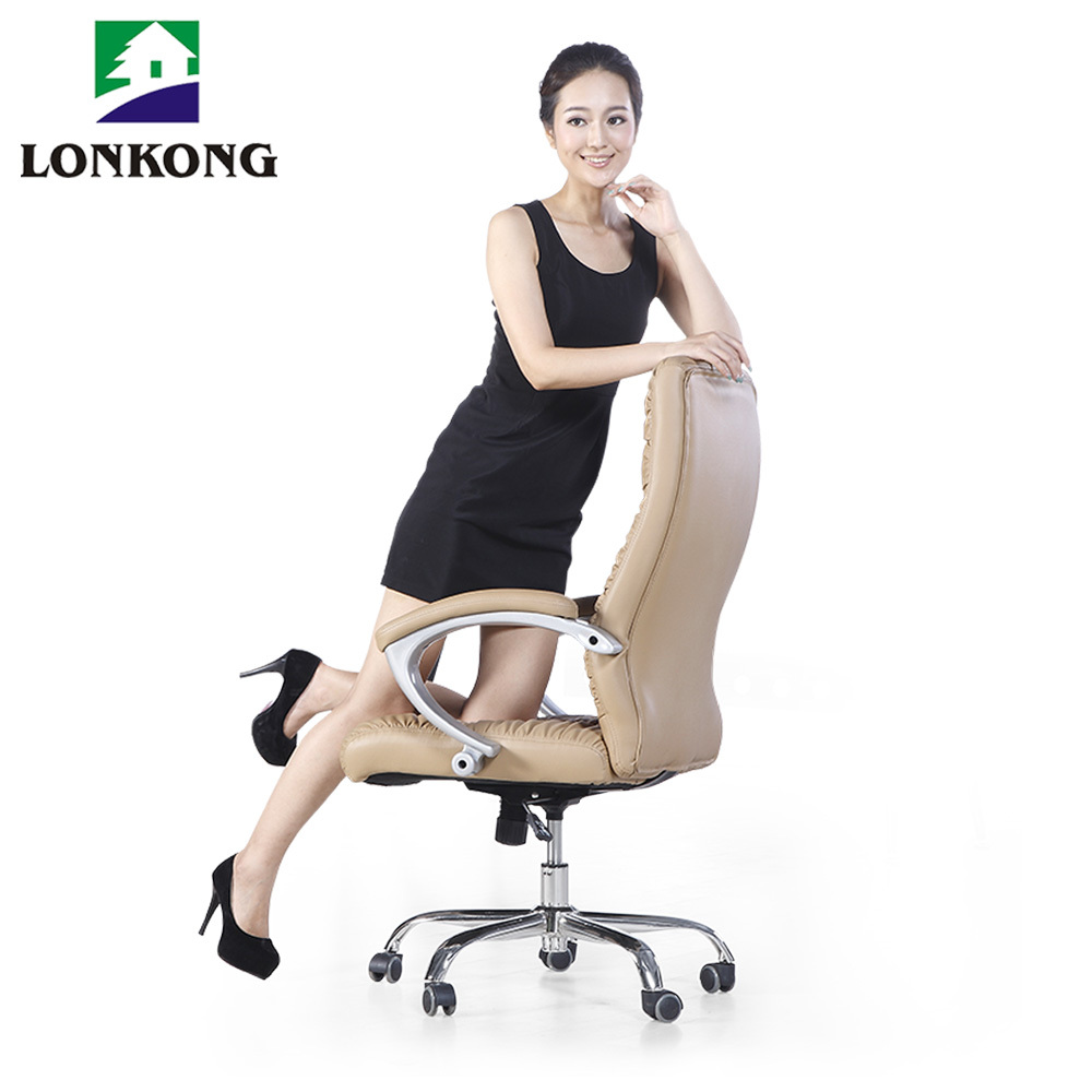 Excellent quality useful Italian leather executive chair