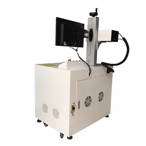 Máquina de marcado láser UV de alta precisión, marcador de piedra para collar de proyección, personalización
