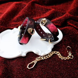 SM Bondage 3D Cat Claw Temperature-Sensitive Color-Changing <b>Leather</b> <b>Handcuffs</b> for Men and Women Adult Sex Toys Drop Shipping - Product Image 6
