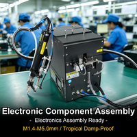 Máquina Atornilladora Automática con Ahorro de Costos Laborales, Amplio Rango de Voltaje 100-240V, Control de Torque para Ensamblaje de PCB, Máquina Atornilladora para Talleres Pequeños