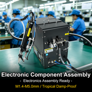 Machine de vissage automatique à serrage progressif, économie de main-d'œuvre, large plage de tension 100-240V, contrôle du couple pour assemblage de PCB, idéale pour petites ateliers - Product Image 4