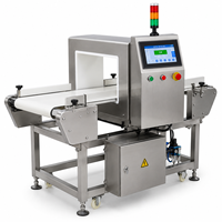 Détecteur de métaux pour aliments étanche IP65, bande transporteuse en acier inoxydable SUS304, machine de détection de métaux