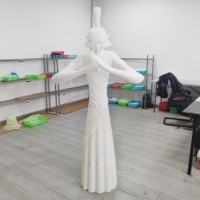 Fabricant de prototype rapide personnalisé de jouet d'impression 3d Impression 3d Sculpture intérieure Mannequins adultes