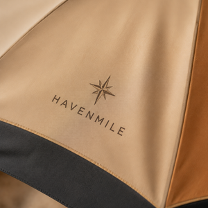 Parapluie de golf de luxe avec poignée en bois, accessoires de tourisme de marque, cadre en fibre de verre de 14 mm, résistant au vent jusqu'à 60 mph, tissu 210T, logo personnalisé - Product Image 4