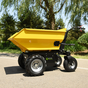 Spedizione gratuita 500KG costruzione motore elettrico energia a batteria giardino elettrico pesca carriola Mini Dumper elettrico - Product Image 2