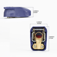 Connecteur de bornes de batterie en laiton bleu et rouge, à déconnexion rapide, pour voiture, bateau et applications automobiles – Vente en gros