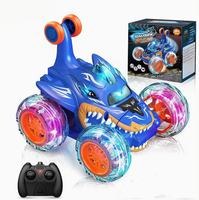 Auto Araña a Control Remoto 2.4Ghz con Cable USB, Luces Delanteras, Todoterreno, Rotación de 360°, Recargable, 4WD, Acrobacias, Venta al por Mayor en Supermercados