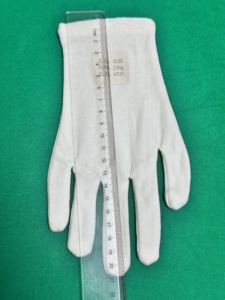 Ugo an toàn làm việc găng tay Găng tay 100% cotton EN388 cuffless thoáng khí mềm mại thoải mái 9 inch - Product Image 6