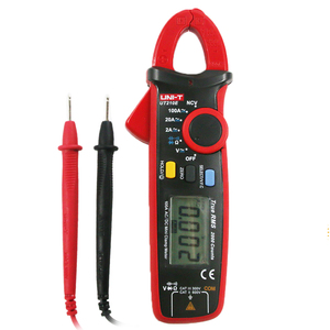 UNI-T UT210E <b>Mini</b> Digital <b>Clamp</b> Meter 100A AC Current Voltage True RMS Pliers Ammeter Resistance Tester Multimeter - Product Image 1