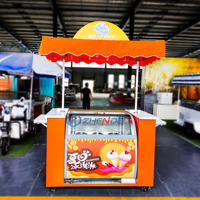 Mini camion de nourriture mobile de chariot de café de boisson froide