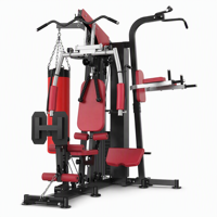 Nouvelle Station de Musculation Multifonctionnelle 2026 pour la Maison – Équipement de Fitness Complet pour Entraînement Complet et Exercice en Groupe (3 Personnes)