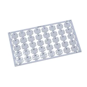 Led Light pcb Board Alu Substrates Single Sided One Layer Round Shape Mcpcb Board