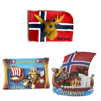 Statue de troll norvégien d'Oslo personnalisée de haute qualité en résine, souvenir viking d'Islande, du Danemark, de Norvège, de Suède, figurine de troll 3D debout